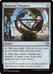 Cronômetro Perpétuo / Perpetual Timepiece - Magic: The Gathering - MoxLand