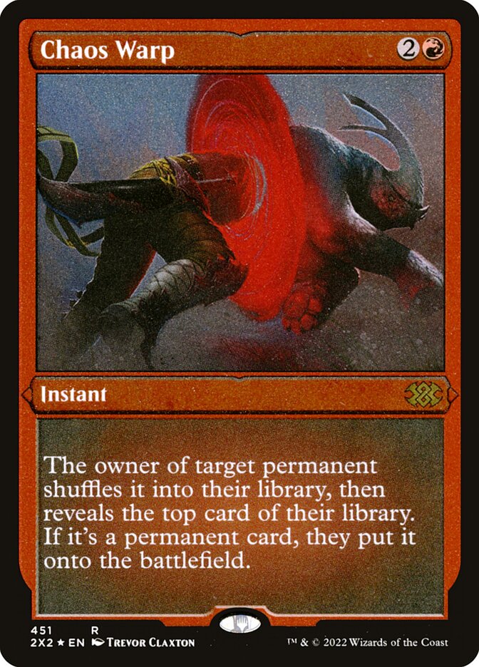 Distorção Caótica / Chaos Warp - Magic: The Gathering - MoxLand