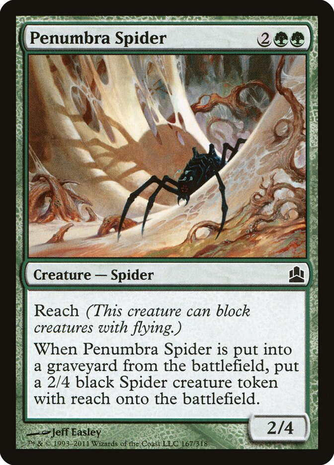 Aranha da Penumbra / Penumbra Spider - Magic: The Gathering - MoxLand