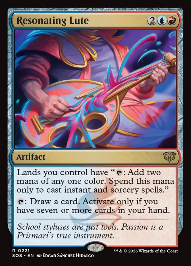 Resonating Lute - Magic: The Gathering - MoxLand