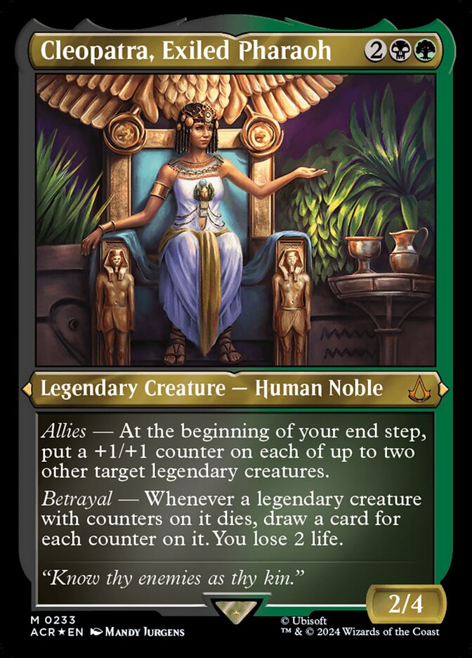 Cleopatra, Exiled Pharaoh - Magic: The Gathering - MoxLand