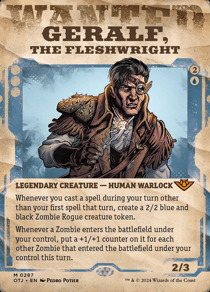 Geralf, o Escultor de Carne / Geralf, the Fleshwright - Magic: The Gathering - MoxLand