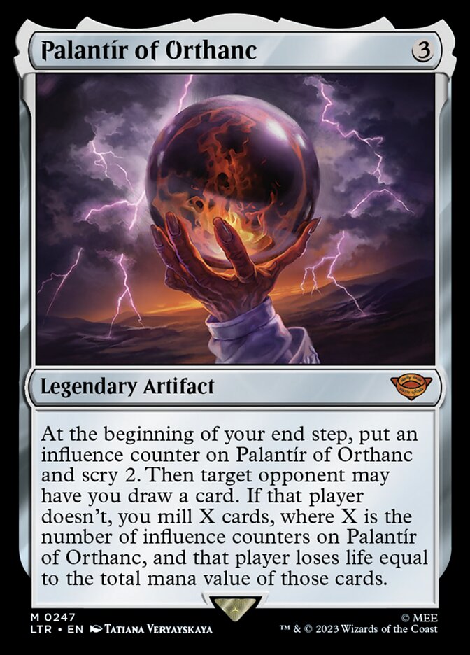 Palantír de Orthanc / Palantír of Orthanc - Magic: The Gathering - MoxLand