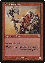 Anão Recruta / Dwarven Grunt - Magic: The Gathering - MoxLand