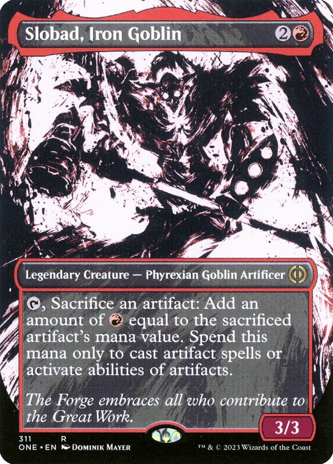 Slobad, Goblin de Ferro / Slobad, Iron Goblin - Magic: The Gathering - MoxLand
