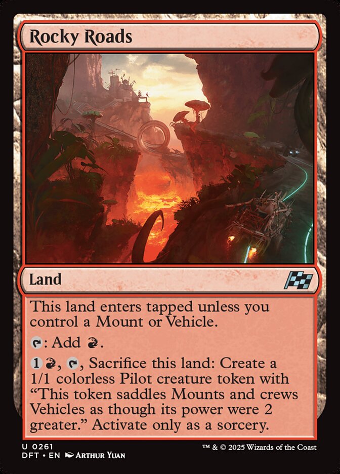 Estradas Pedregosas / Rocky Roads - Magic: The Gathering - MoxLand