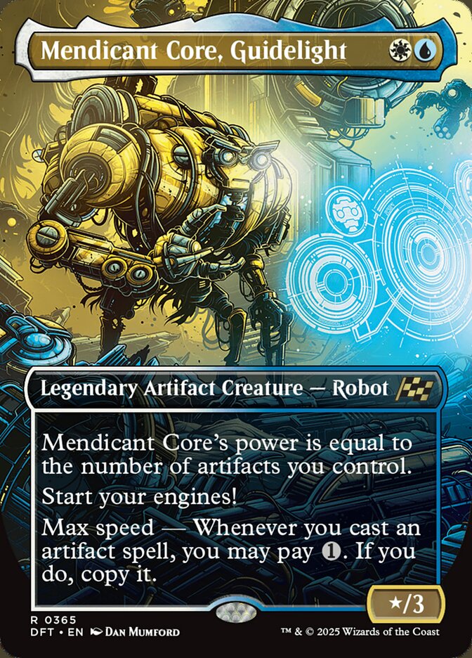 Núcleo Mendicante, Farol-guia / Mendicant Core, Guidelight - Magic: The Gathering - MoxLand