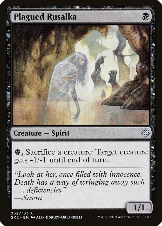 Rusalka Atormentada / Plagued Rusalka - Magic: The Gathering - MoxLand