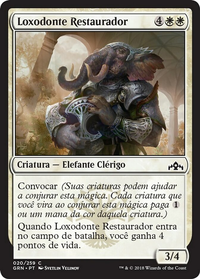 Loxodonte Restaurador / Loxodon Restorer - Magic: The Gathering - MoxLand