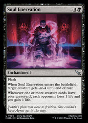 Enervação da Alma / Soul Enervation - Magic: The Gathering - MoxLand