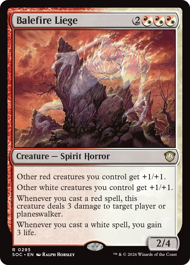 Soberano Pírico / Balefire Liege - Magic: The Gathering - MoxLand