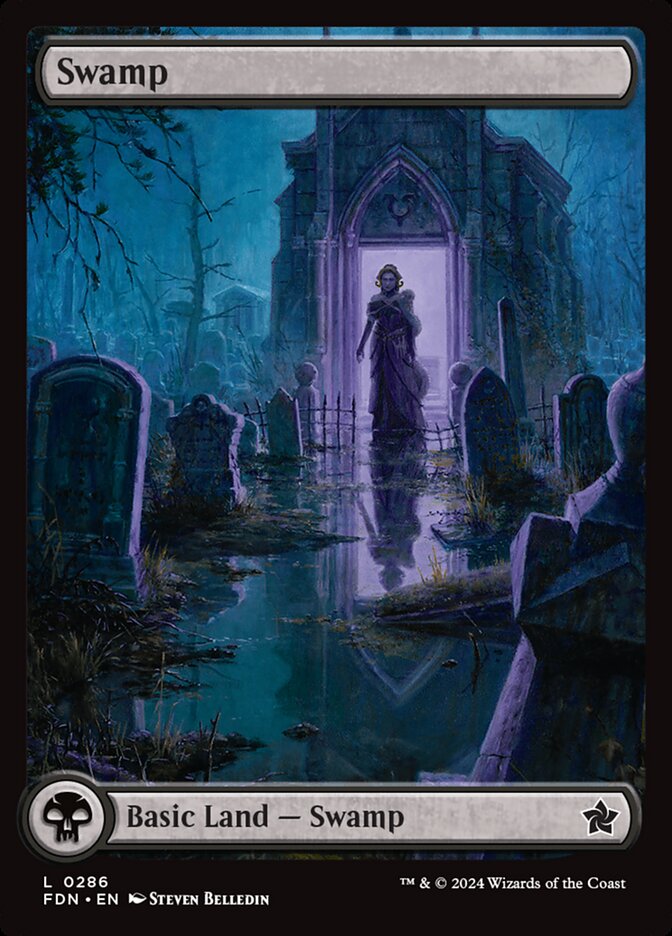 Pântano / Swamp - Magic: The Gathering - MoxLand