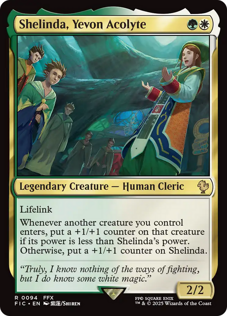 Shelinda, Yevon Acolyte - Magic: The Gathering - MoxLand