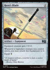 Lâmina do Herói / Hero's Blade - Magic: The Gathering - MoxLand