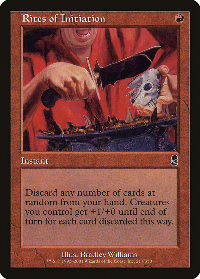 Ritos de Iniciação / Rites of Initiation - Magic: The Gathering - MoxLand