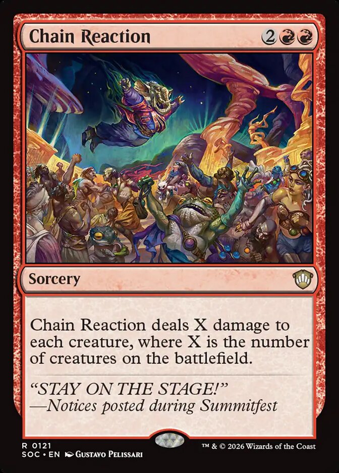 Reação em Cadeia / Chain Reaction - Magic: The Gathering - MoxLand
