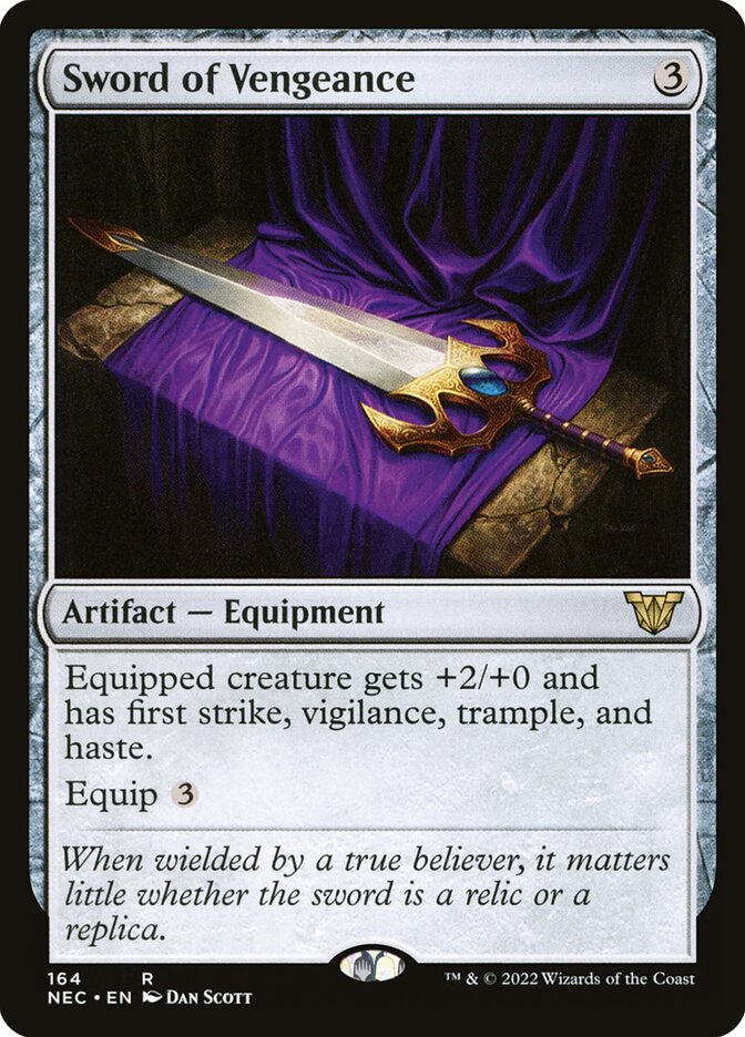Espada da Vingança / Sword of Vengeance - Magic: The Gathering - MoxLand