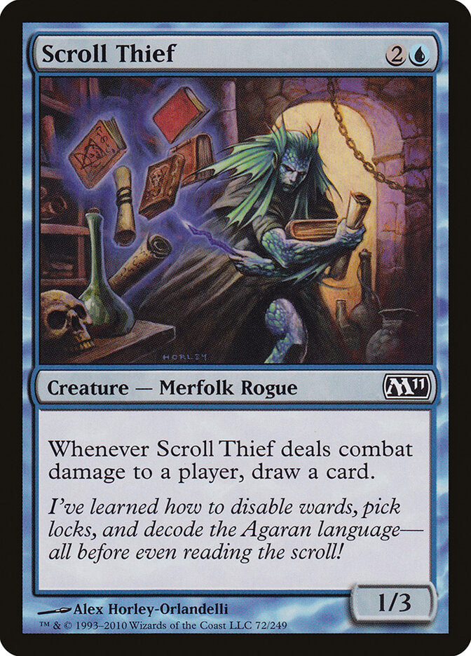 Ladrão de Pergaminho / Scroll Thief - Magic: The Gathering - MoxLand