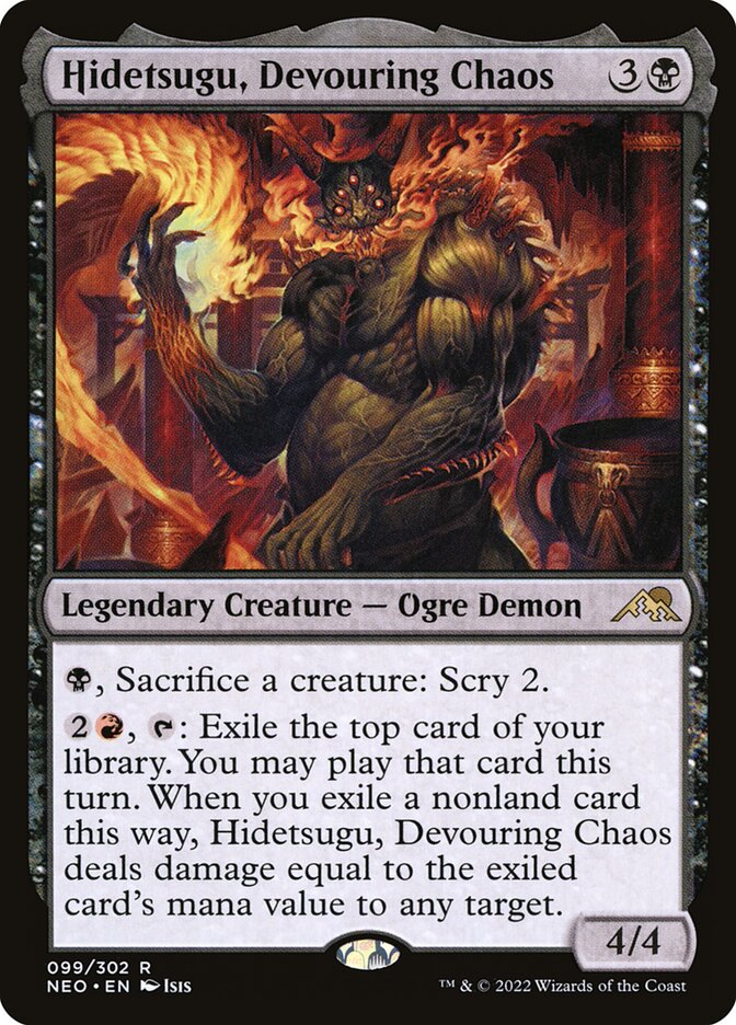 Hidetsugu, Caos Devorador / Hidetsugu, Devouring Chaos - Magic: The Gathering - MoxLand