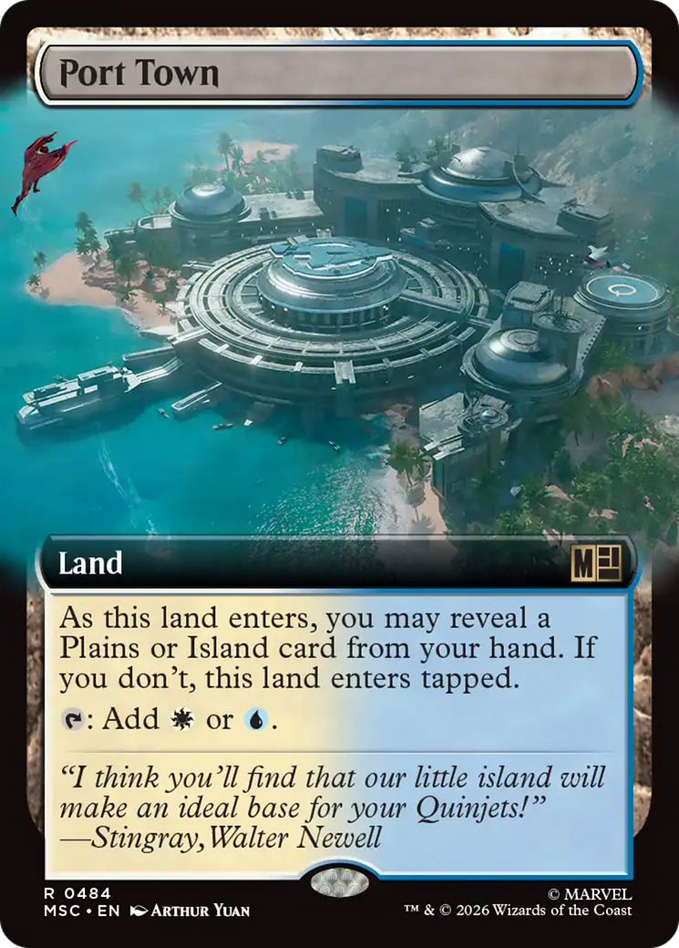 Cidade Portuária / Port Town - Magic: The Gathering - MoxLand