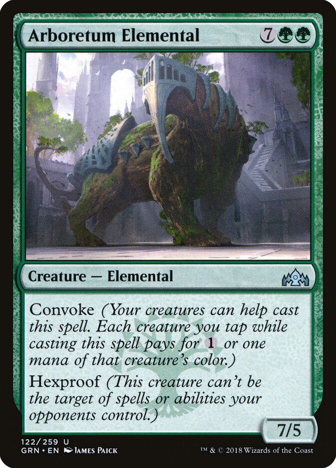 Elemental do Arboreto / Arboretum Elemental - Magic: The Gathering - MoxLand