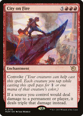Cidade Incendiada / City on Fire - Magic: The Gathering - MoxLand