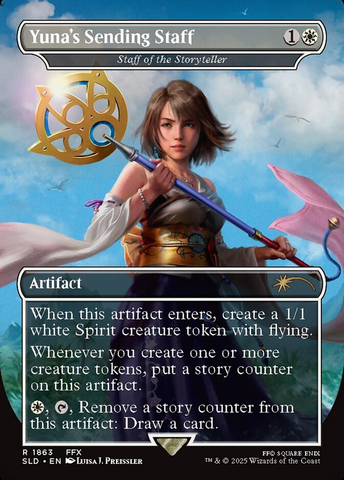 Cajado do Contador de Histórias / Staff of the Storyteller - Magic: The Gathering - MoxLand