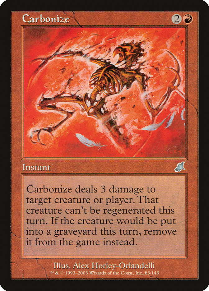 Carbonizar / Carbonize - Magic: The Gathering - MoxLand