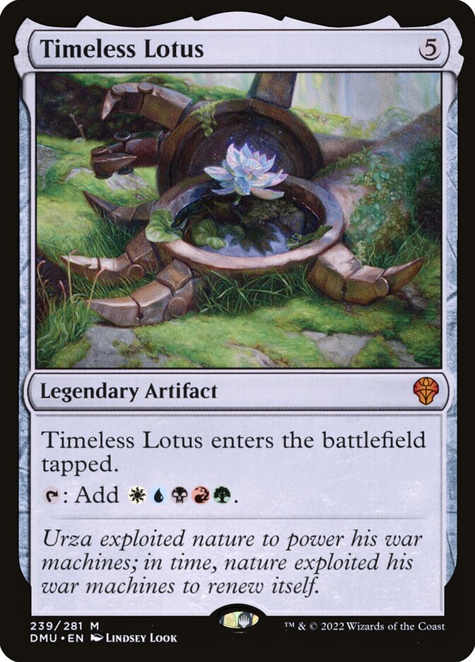 Lótus Atemporal / Timeless Lotus - Magic: The Gathering - MoxLand