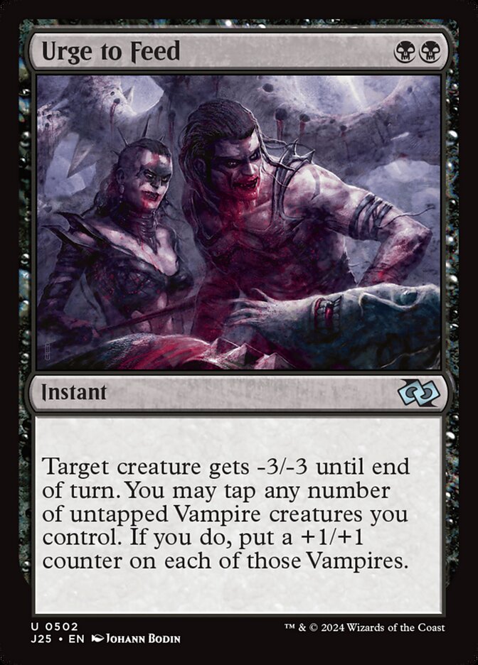 Apetite Insaciável / Urge to Feed - Magic: The Gathering - MoxLand
