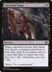 Procurar Armadilhas / Check for Traps - Magic: The Gathering - MoxLand