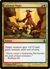 Força Colossal / Colossal Might - Magic: The Gathering - MoxLand