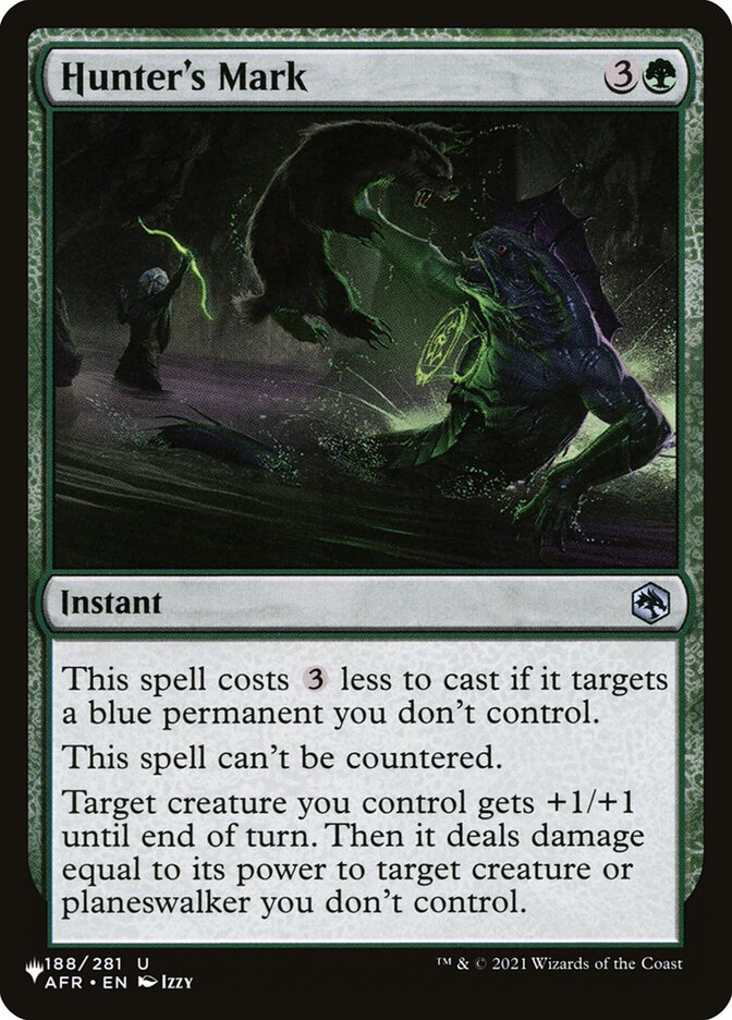 Marca do Predador / Hunter's Mark - Magic: The Gathering - MoxLand