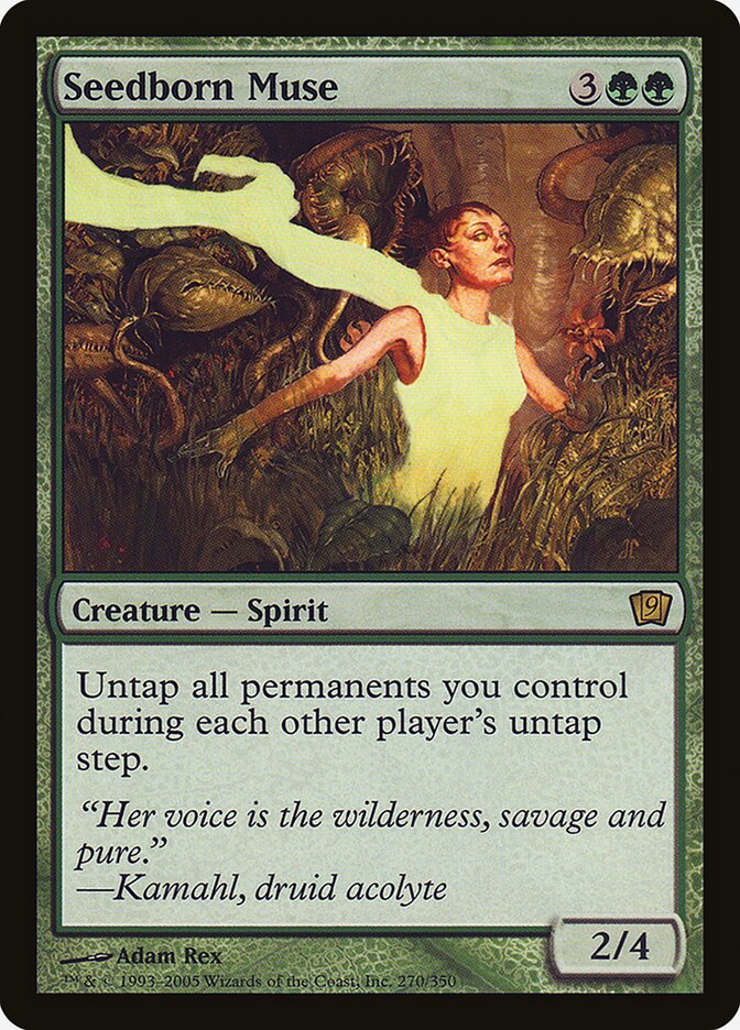 Musa Nascida da Semente / Seedborn Muse - Magic: The Gathering - MoxLand