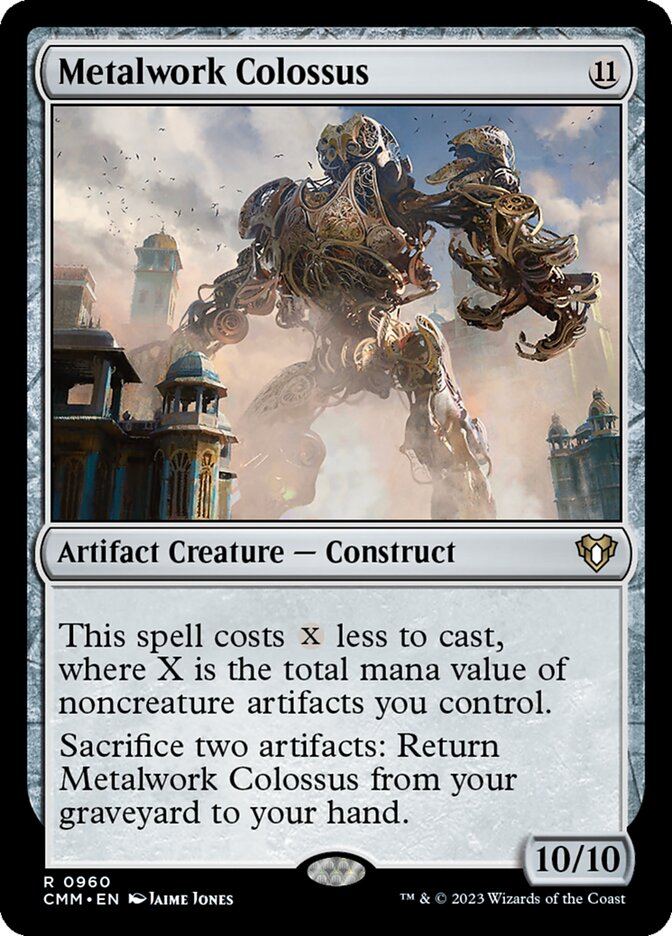 Colosso de Serralheria / Metalwork Colossus - Magic: The Gathering - MoxLand