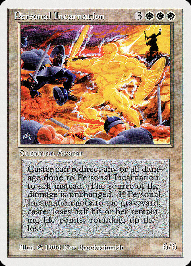 Encarnação Pessoal / Personal Incarnation - Magic: The Gathering - MoxLand