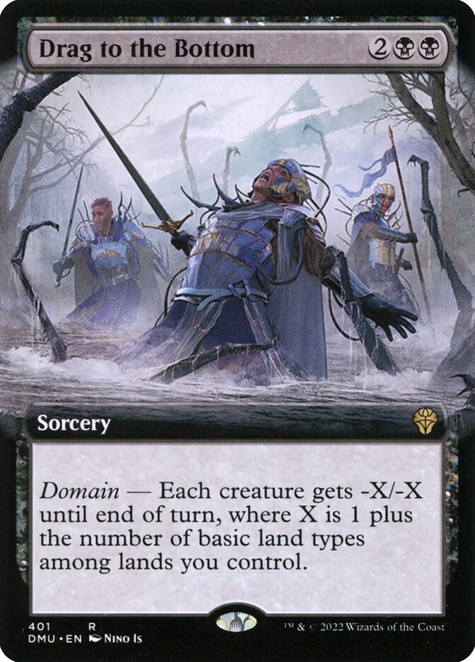Arrastar para o Fundo / Drag to the Bottom - Magic: The Gathering - MoxLand