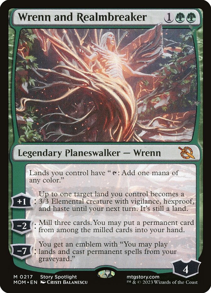Wrenn e Quebra-reinos / Wrenn and Realmbreaker - Magic: The Gathering - MoxLand