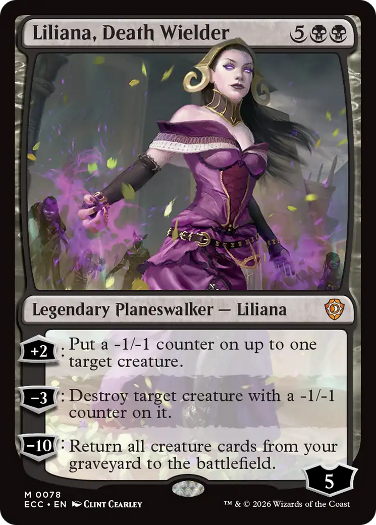 Liliana, Manipuladora da Morte / Liliana, Death Wielder - Magic: The Gathering - MoxLand