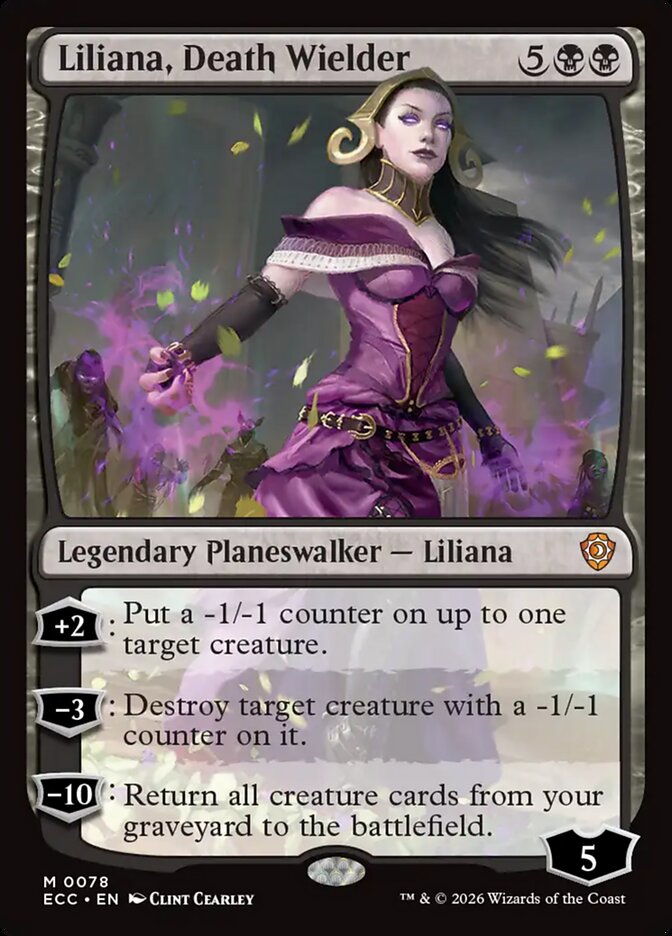 Liliana, Manipuladora da Morte / Liliana, Death Wielder - Magic: The Gathering - MoxLand
