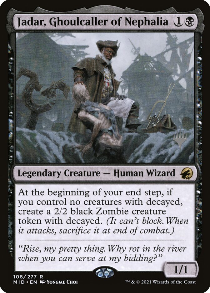 Jadar, Invocador de Carniçais de Nefália / Jadar, Ghoulcaller of Nephalia - Magic: The Gathering - MoxLand