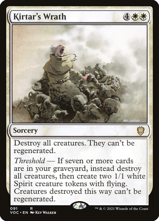 Ira de Kirtar / Kirtar's Wrath - Magic: The Gathering - MoxLand