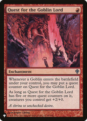 Busca pelo Senhor dos Goblins / Quest for the Goblin Lord - Magic: The Gathering - MoxLand