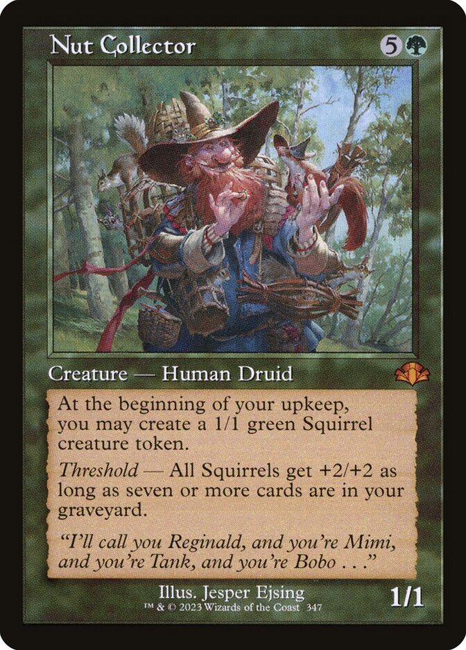 Catador de Nozes / Nut Collector - Magic: The Gathering - MoxLand