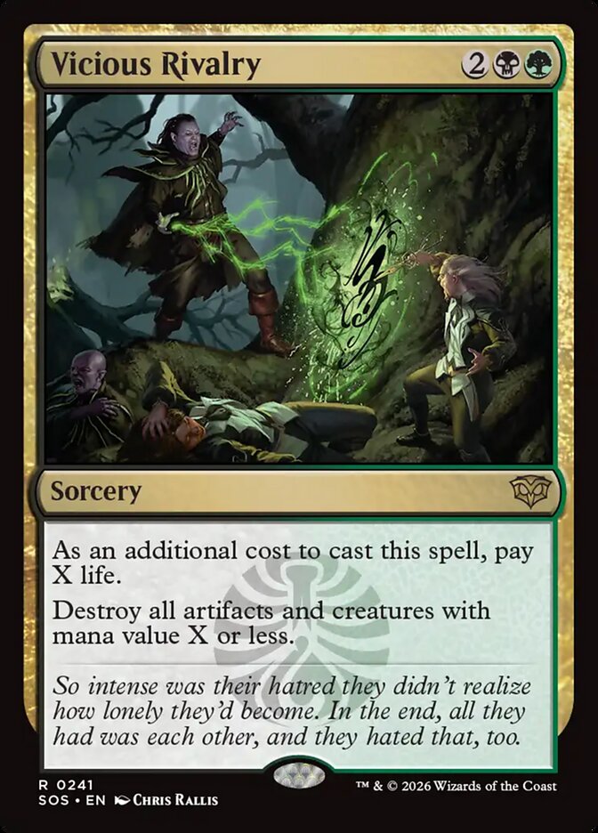 Vicious Rivalry - Magic: The Gathering - MoxLand