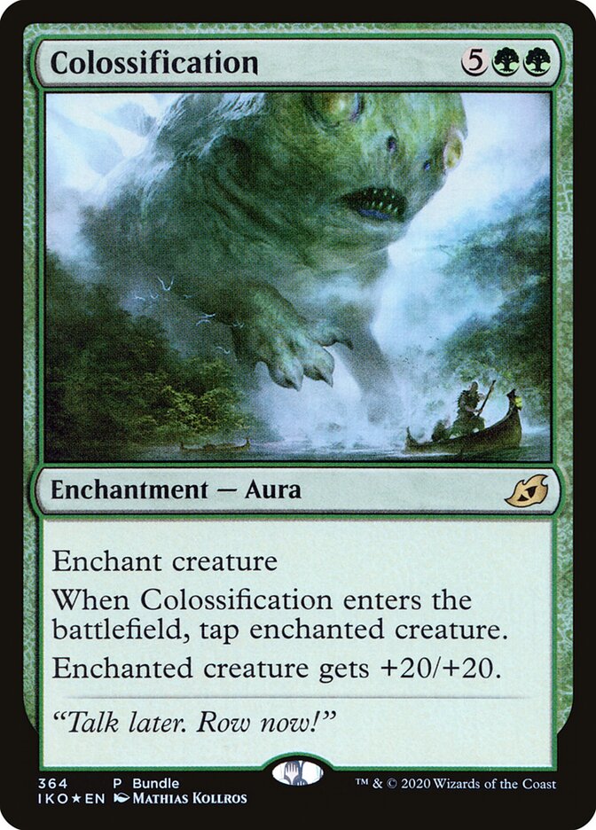 Colossificação / Colossification - Magic: The Gathering - MoxLand