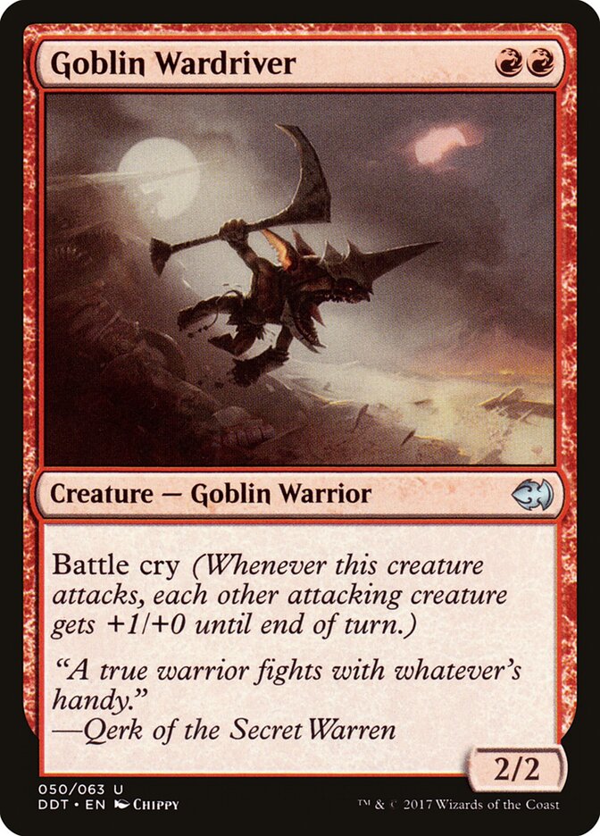 Fomentador de Guerra Goblin / Goblin Wardriver - Magic: The Gathering - MoxLand