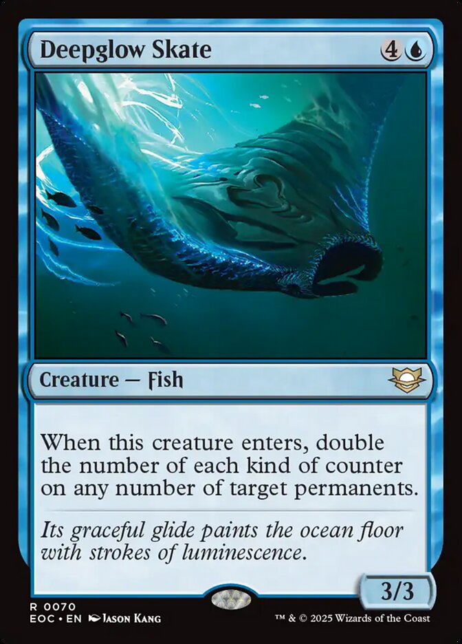 Arraia do Brilho Abissal / Deepglow Skate - Magic: The Gathering - MoxLand