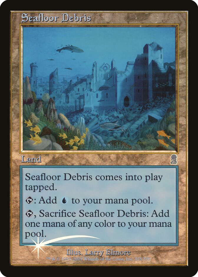 Escombros Submersos / Seafloor Debris - Magic: The Gathering - MoxLand