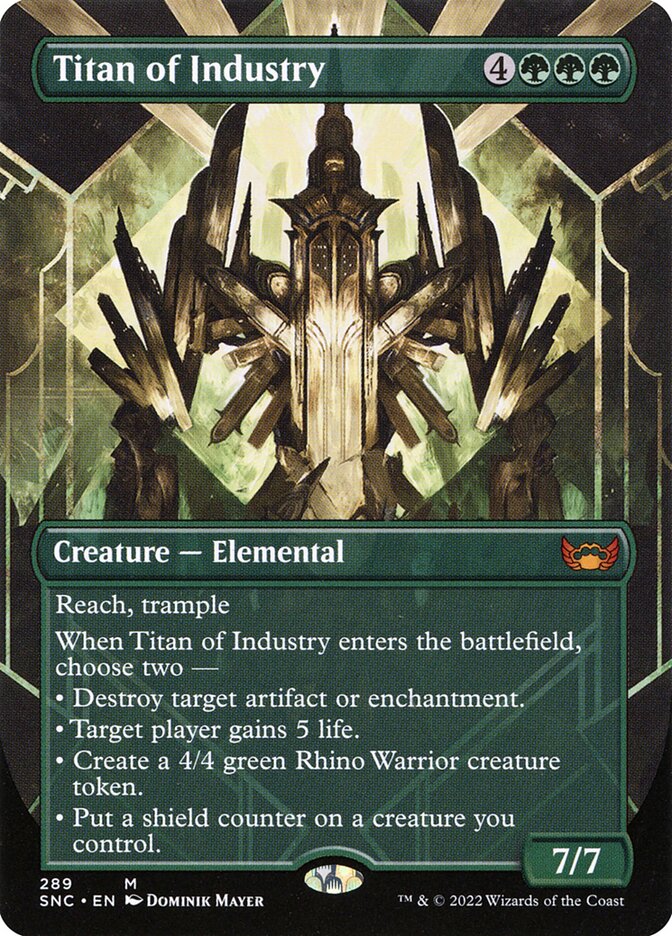 Titã da Indústria / Titan of Industry - Magic: The Gathering - MoxLand